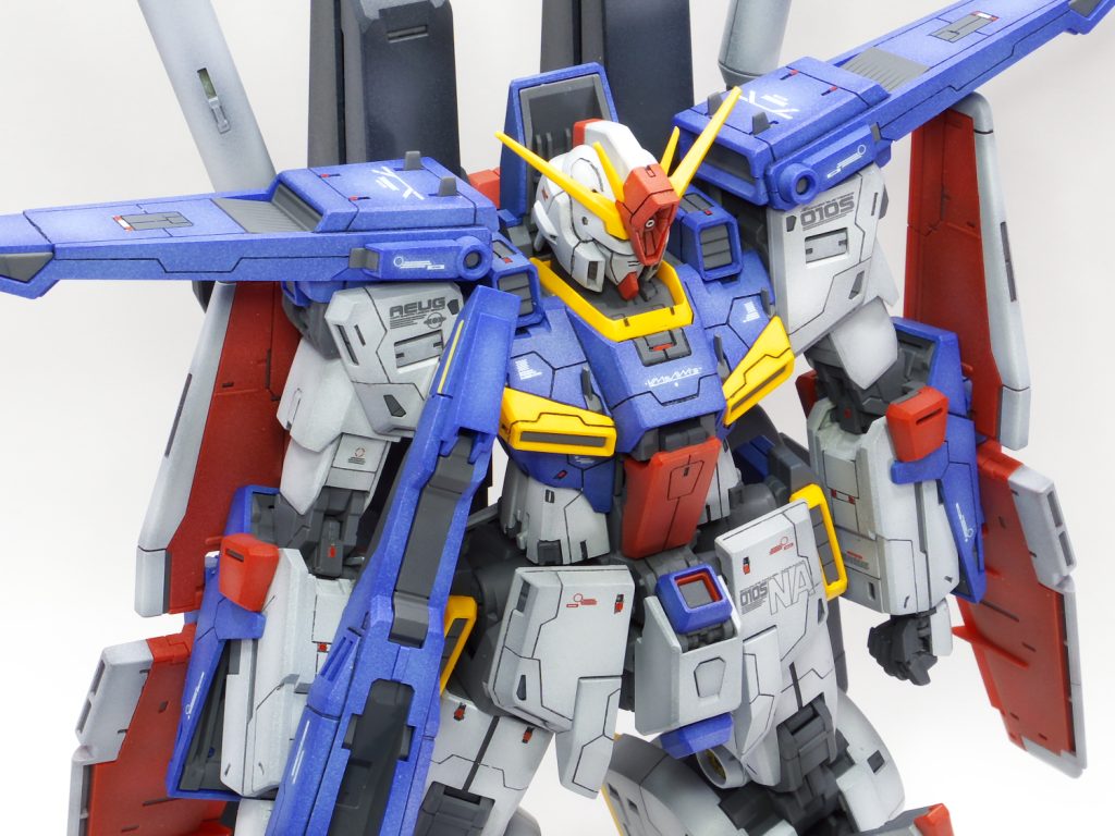 MG ZZガンダム強化型 ver.ka–3枚目/制作者：guplafactory
