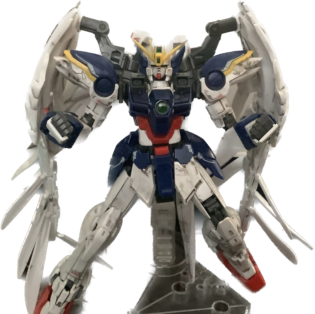 胸のバルカンを撃ってる時のポーズ