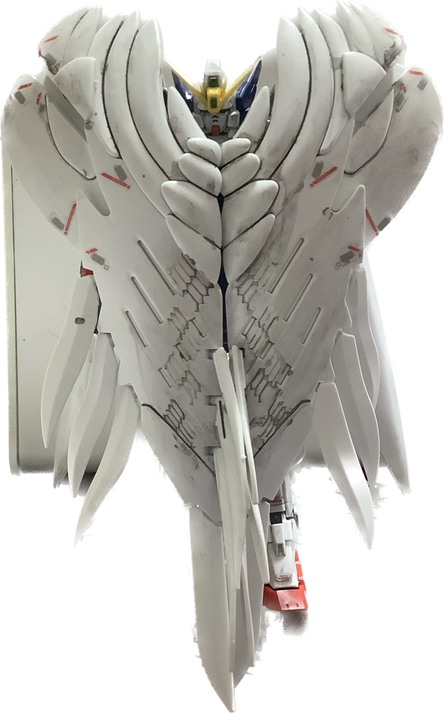 おまけ大気圏突入モードです。かっこいい。あ、話変わりますが、ビームサーベルがエフェクトごと、バスターライフルが2丁、行方不明です。ゼロ、俺はあと何回バルカンと体当たりで戦えばいい…