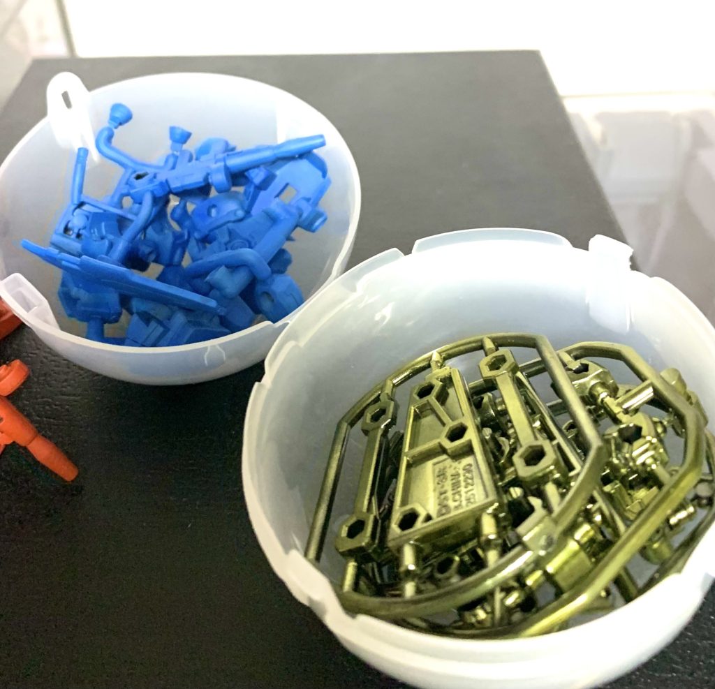 ガシャポン戦士風モビルスーツアンサンブル–2枚目/制作者：ガシャポン魂