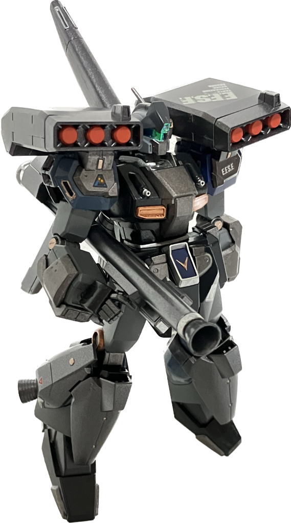 スタークジェガン　ロービジ風味塗装–3枚目/制作者：週末のリキ丸仙人