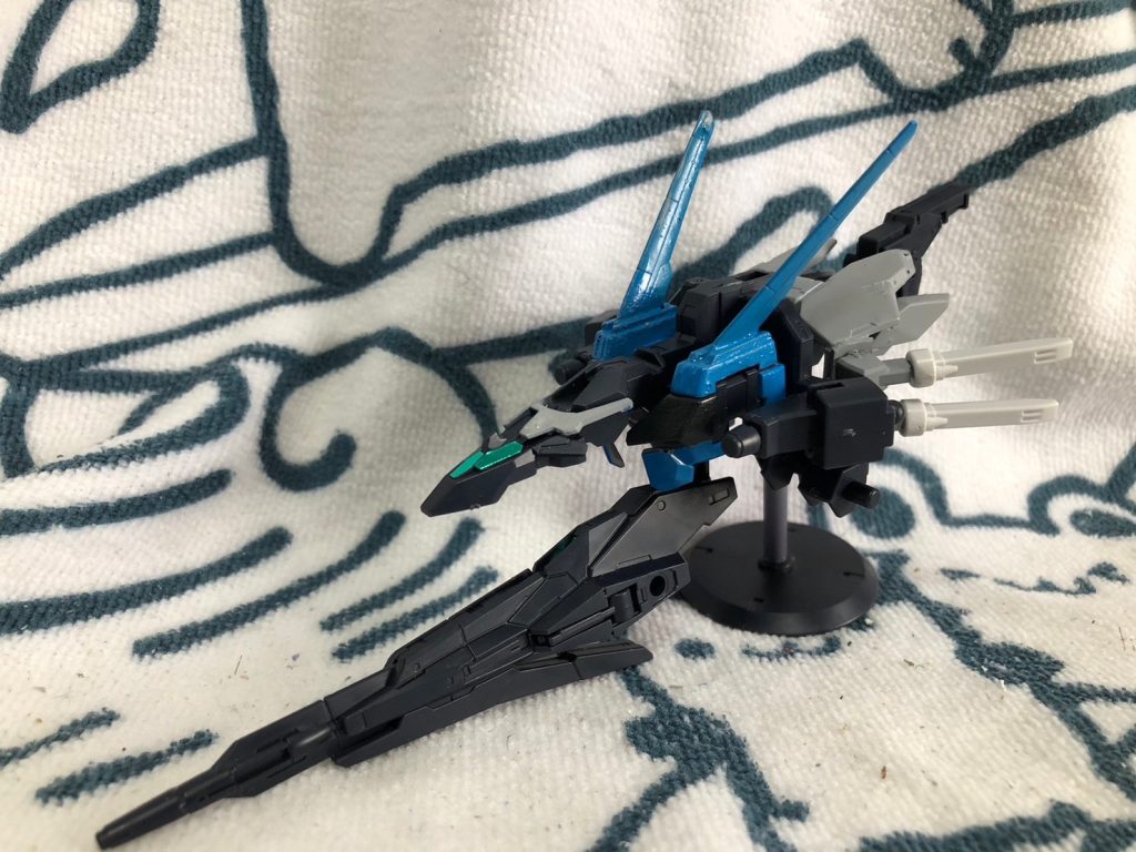 パック単品ライフルが重い為前に倒れます。うん。