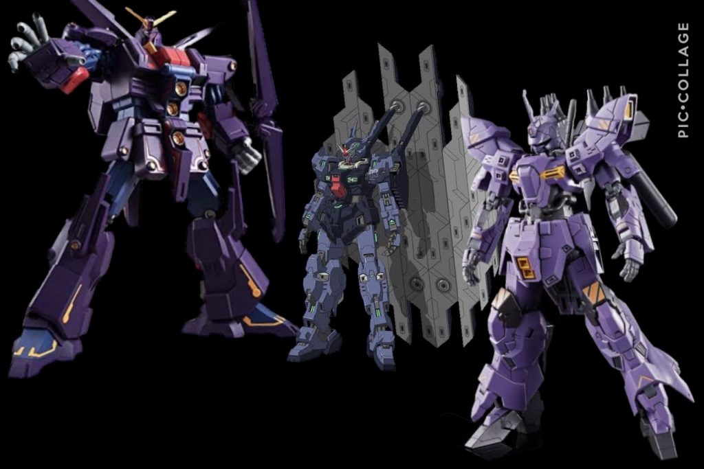 oyz「ギラ・ドーガ系から大佐専用のMSを開発するという計画は、結果的に座礁してしまいました。その為、我々は別のプランから大佐専用のMSを開発する方向にシフトしました。そのベースとなったのは、ティターズ残党が開発したMS、“G−ドアーズ”です。」シャア「聞かぬ機体だ。」oyz「ギラ・ドーガのフレームに代わって、サイコミュ搭載に適したフレームを模索する必要があった我々には、一からフレームを開発する時間はありませんでした。そこでムラサメ研究所を起源とするG−ドアーズ、つまりサイコガンダムMk−Ⅳのフレームをベースにする事にしました。」シャア「サイコ.....サイコガンダム...だと?そんなものがベースで危険は無いのか?」oyz「G−ドアーズはムラサメ研究所のサイコガンダムの系列機でありながら19m級のMSまで小型化、ガンダムMk-Ⅱに似たオーソドックスなデザインで、そのフレームが我々の理想とした、つまりサイコミュを使用する事を前提とした物だったのです。」シャア「安全性はどうなっている。」oyz「そこですね。搭載されているサイコミュやサイコプレートの出自など不透明な部分が多く、Mrエンキドゥなる謎の人物によって開発が促されたことが示唆されているそうです。まあ、安全性は問題無い様ですね。」シャア「何故そういう判断になる。」oyz「Mrエンキドゥをご存知ないんですか?」シャア「ふむ、知らぬな。」oyz「そうですか。おそらく彼なら信頼に値する人物です多分。私も全く知らん人物ですが。大丈夫でしょう、なんとなく。まあとにかく、そのフレームを元に、サザビーのプロトタイプにあたる“バルギル”が製作されました。」シャア「....どの辺が信頼出来るというのか?」