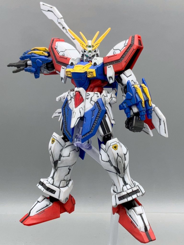 ゴッドガンダム–4枚目/制作者：ロッキン坊主