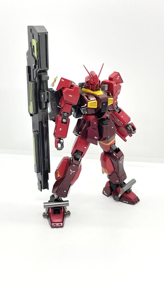 正面。Mk-IIの雰囲気はなるべく残しつつ作りました。