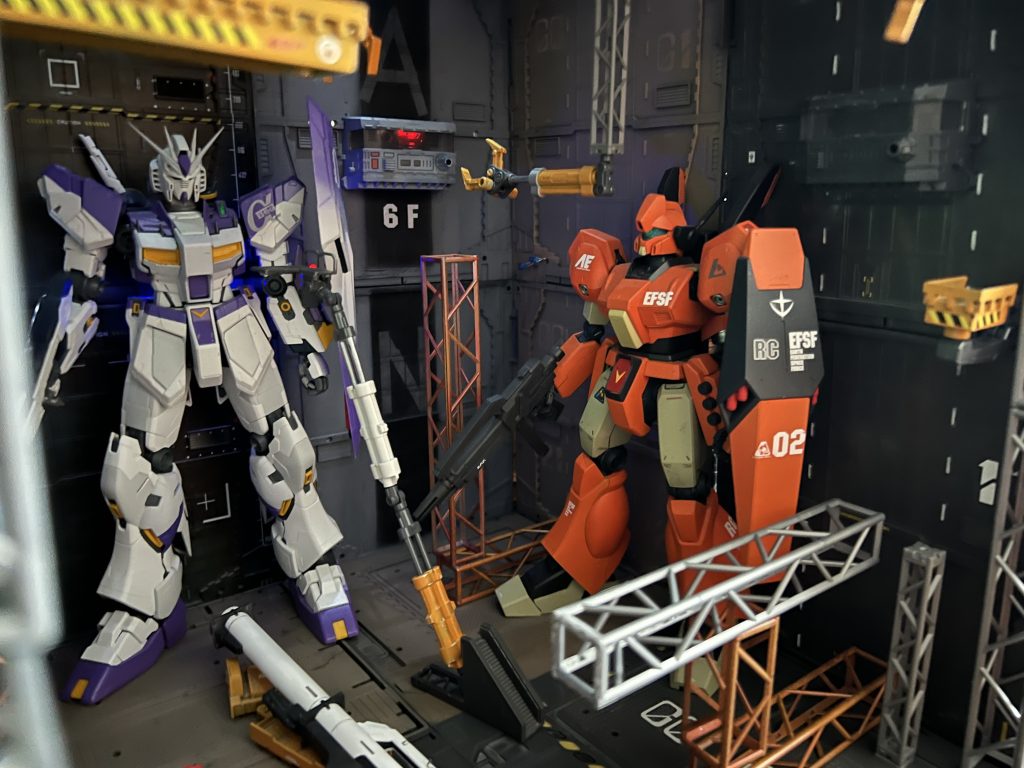 AE & 地球連邦軍🌏EFSF  MS格納庫ジオラマ–8枚目/制作者：SINANJU