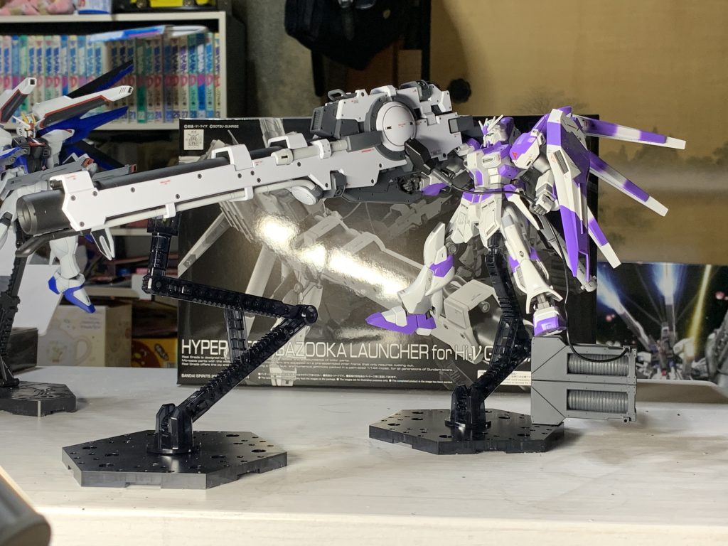 ハイパーメガバズーカランチャーはデカすぎです。