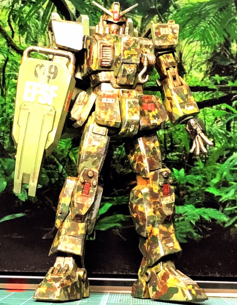 陸戦に災害支援作業に必要なジャッキなどを設置