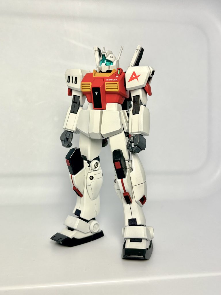 Gディフェンサーを外した素のジムIII状態