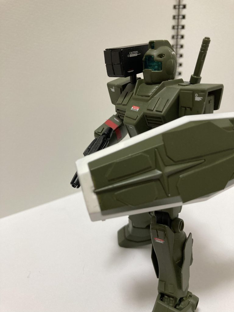 プラ板で全体的にディテールアップを行っています。