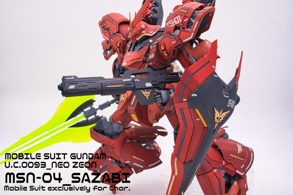 MSN-04 サザビー_MG_Ver.ka–5枚目/制作者：おすぎ