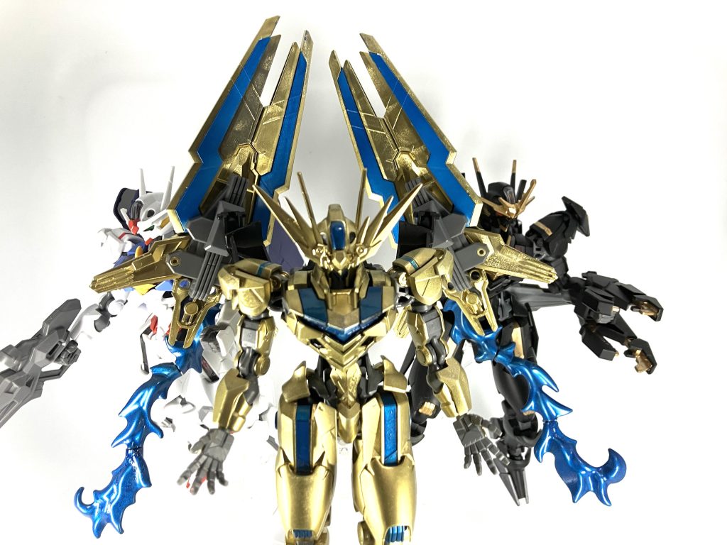 最後は3機そろい踏みして共闘したシーンは熱かったですね!!(捏造)