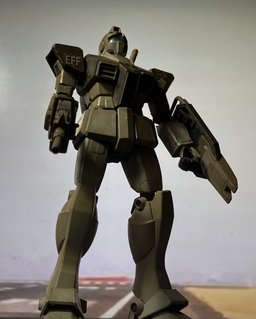 ゲームのモデリングはマスターグレードのver1.0に準じていました。