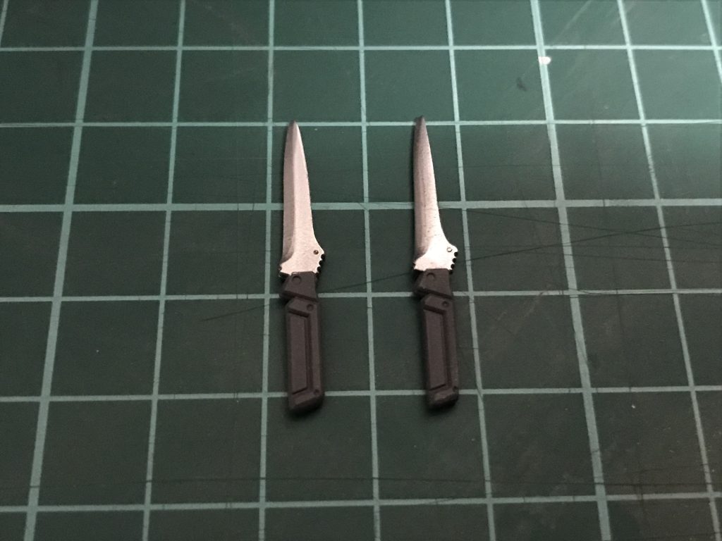 一応、申し訳程度にシャープ化して塗っときました(笑)