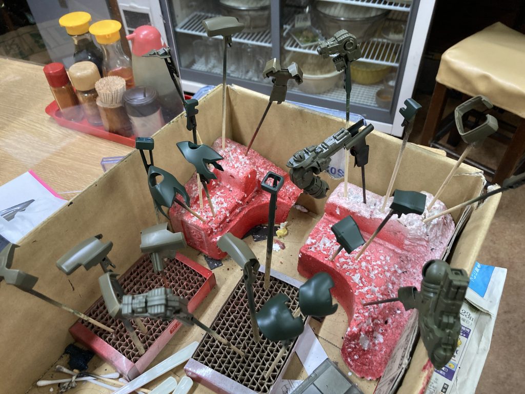 せっせと緑化♪バラしたら説明書なかったのでネットで探した💦