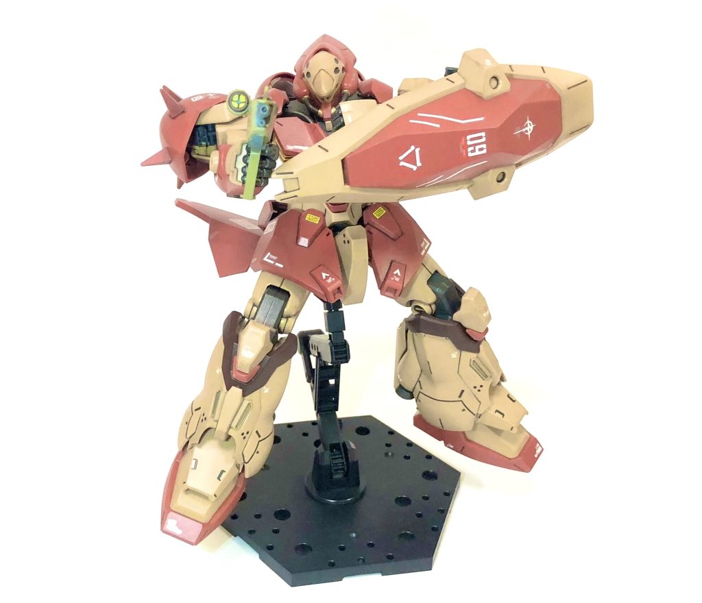 スコープが劇中デザインは複雑で無理でしたので、初代ガンダムの様にしてます⛑🚨