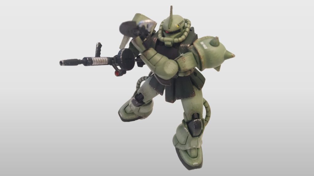 マシンガンとヒートホークの二刀流