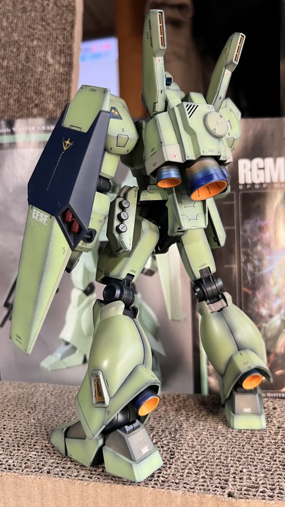 パーツ箱に入れたまま塗装忘れてたバーニア……