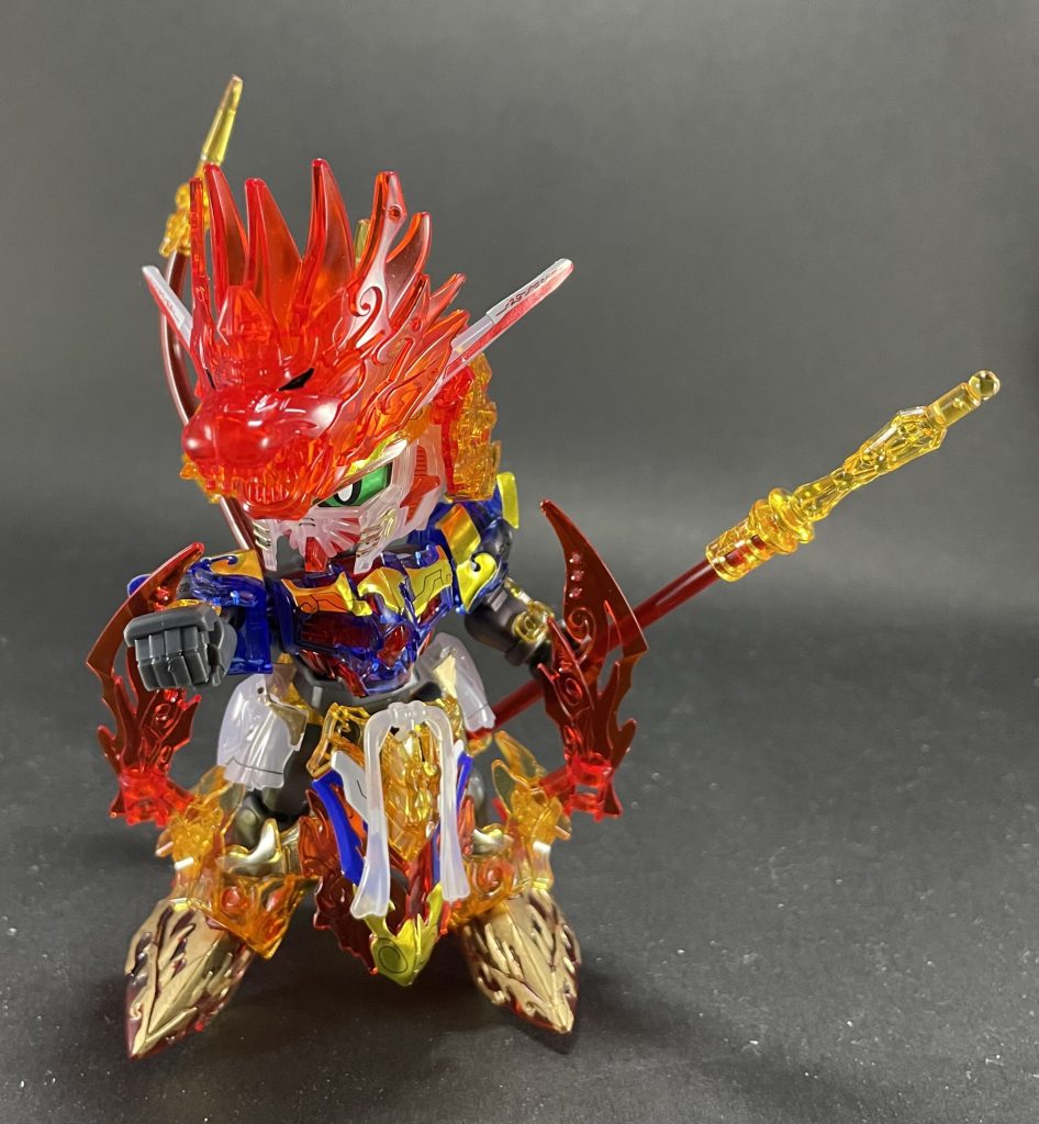 ガンダムマーカーで少し部分塗装をする程度で、サクッと作りました😃