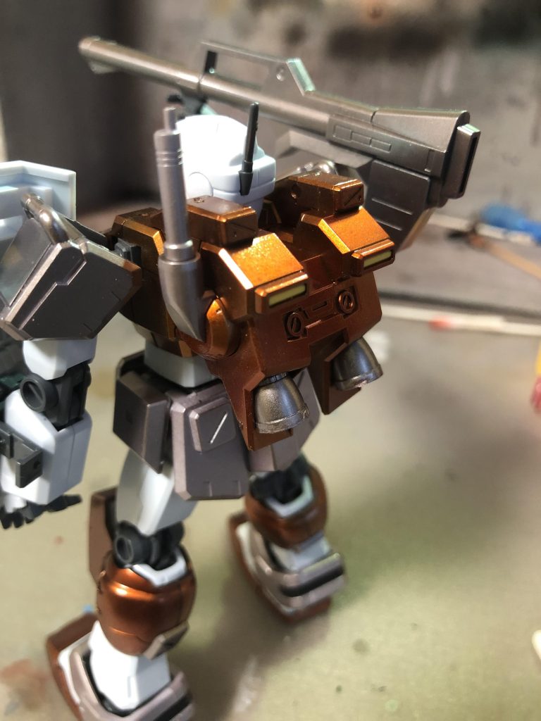 パワードジムの無骨てマッシブな感じが出ててお気に入りの一枚です