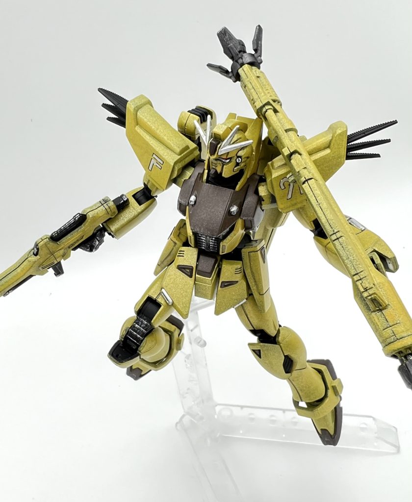 小型MSは浮遊感あるポーズが似合うと思います（個人的に）