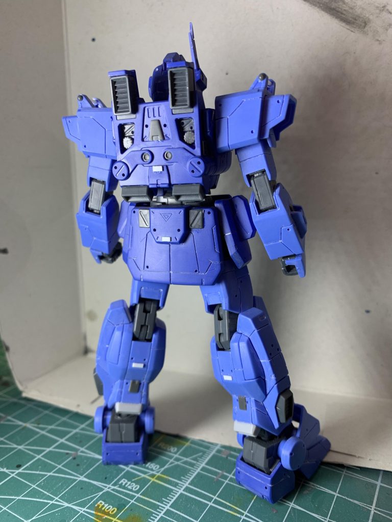 HGUC ジム・ブルーディスティニー1号機–3枚目/制作者:岩プラ!