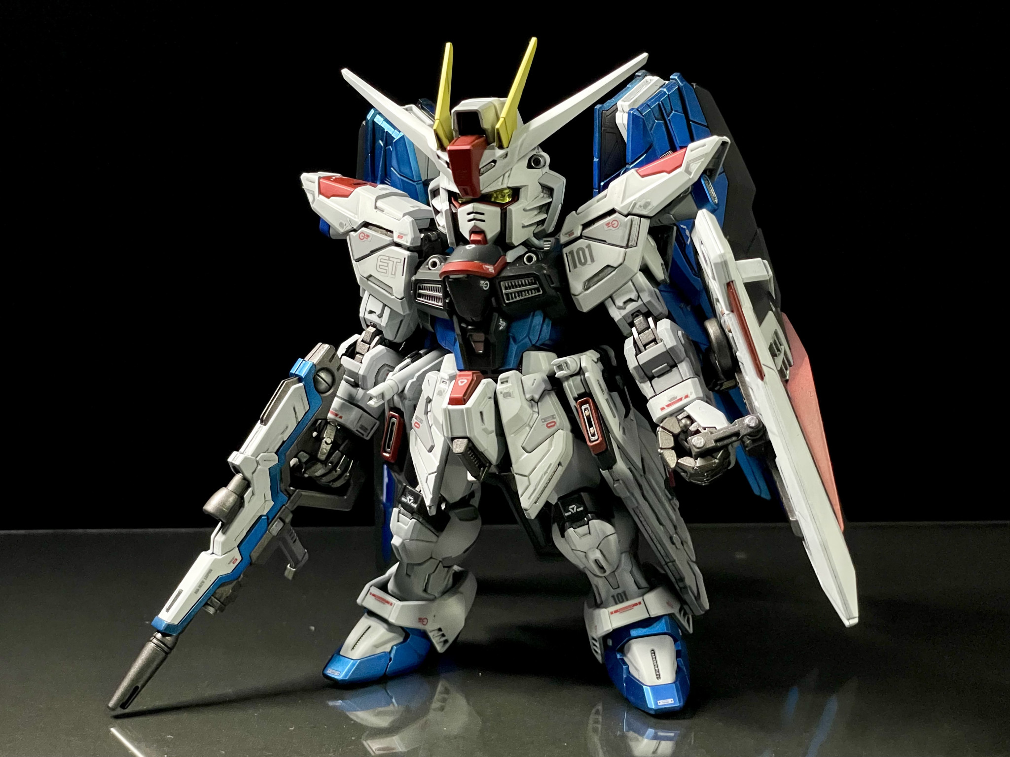 MGSD フリーダムガンダム｜sawat1203 / さわてぃーさんのガンプラ作品