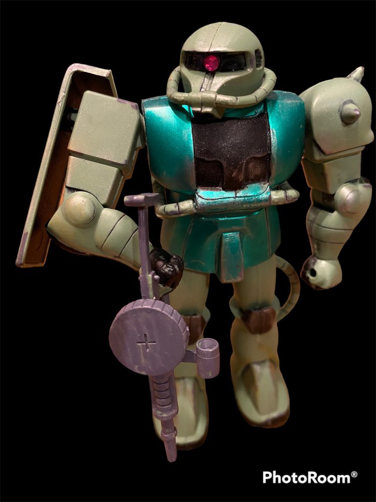 旧キット　量産型ザク1/144–2枚目/制作者：@jhonkosu