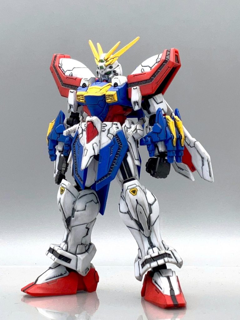 ゴッドガンダム–2枚目/制作者：ロッキン坊主