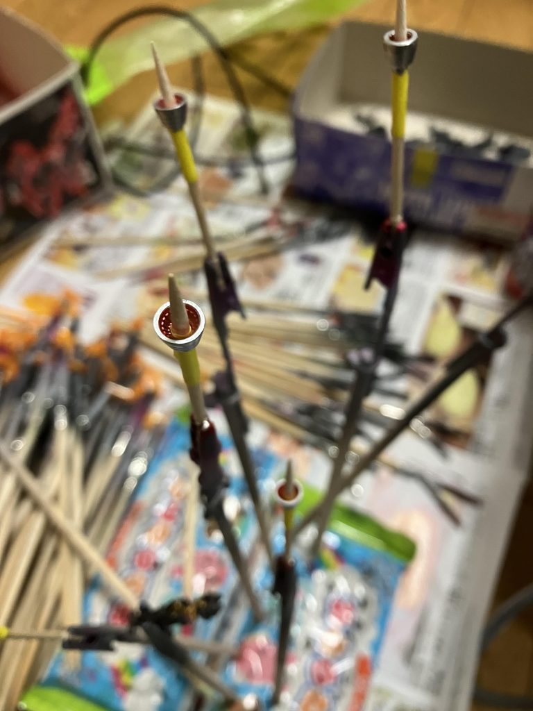 バーニアの塗装