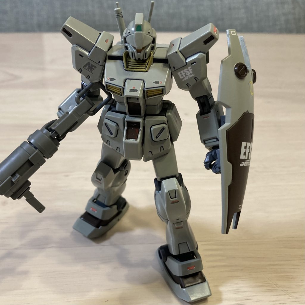 出来はイマイチですが、こうやって塗装などの手間を掛けると、愛着がいっそう増しますね。