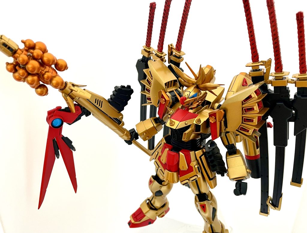 瓢箪ランチャーのタスキにあたる部分は、な○はの武器っぽい感じでアレンジ。