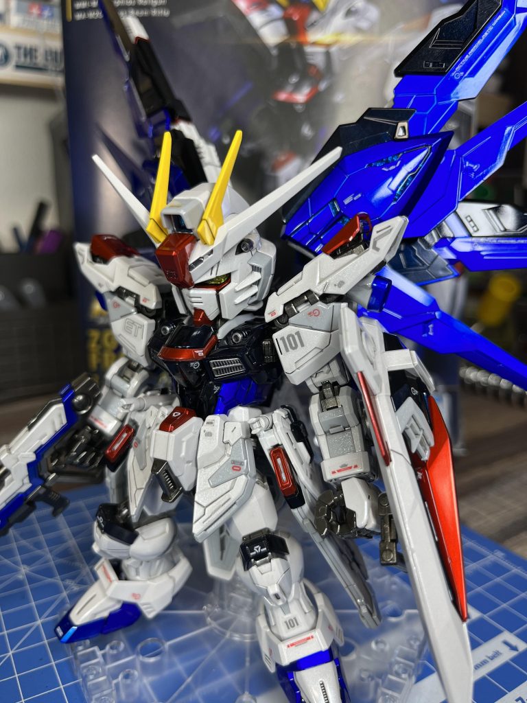 塗料の選択をパール中心で選んで塗装しました