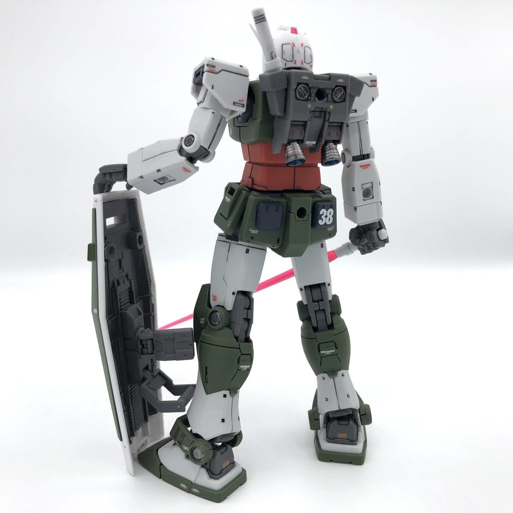 中の人のバックショット