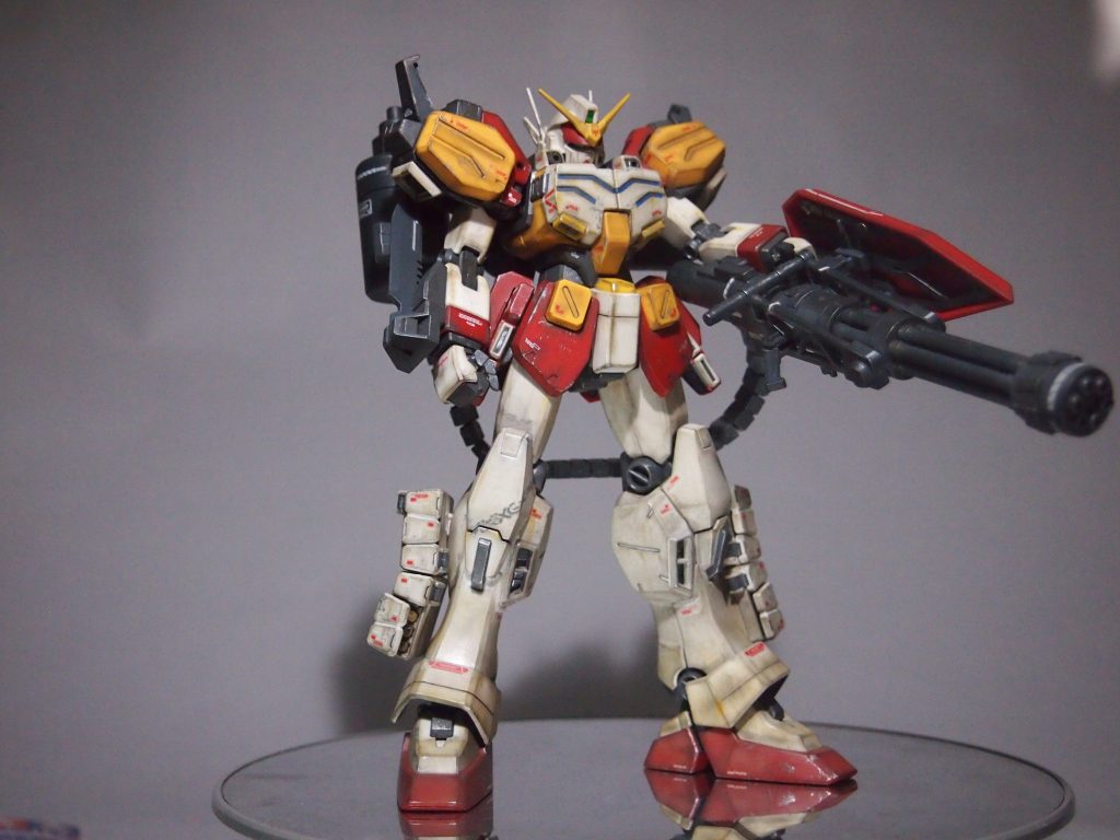 ヘビーアームズはカスタム前後共に好きな機体です。