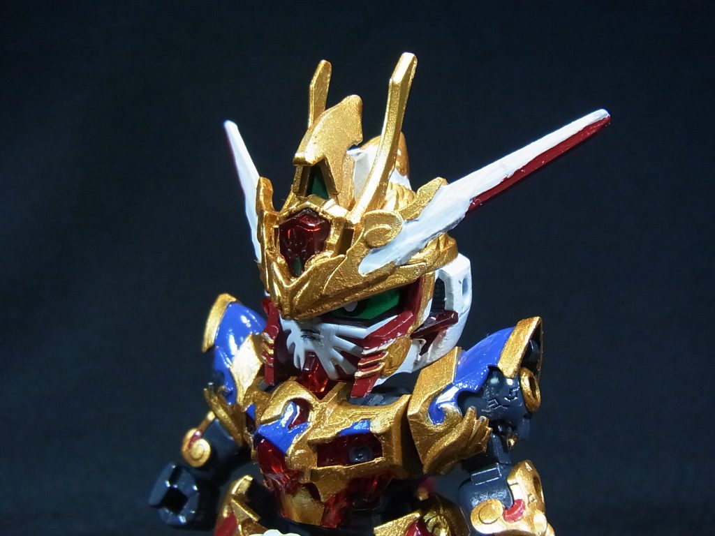 シリーズ全機筆塗り全塗装 1機目★SDW 悟空インパルスガンダム–2枚目/制作者：@gothloli_lyra