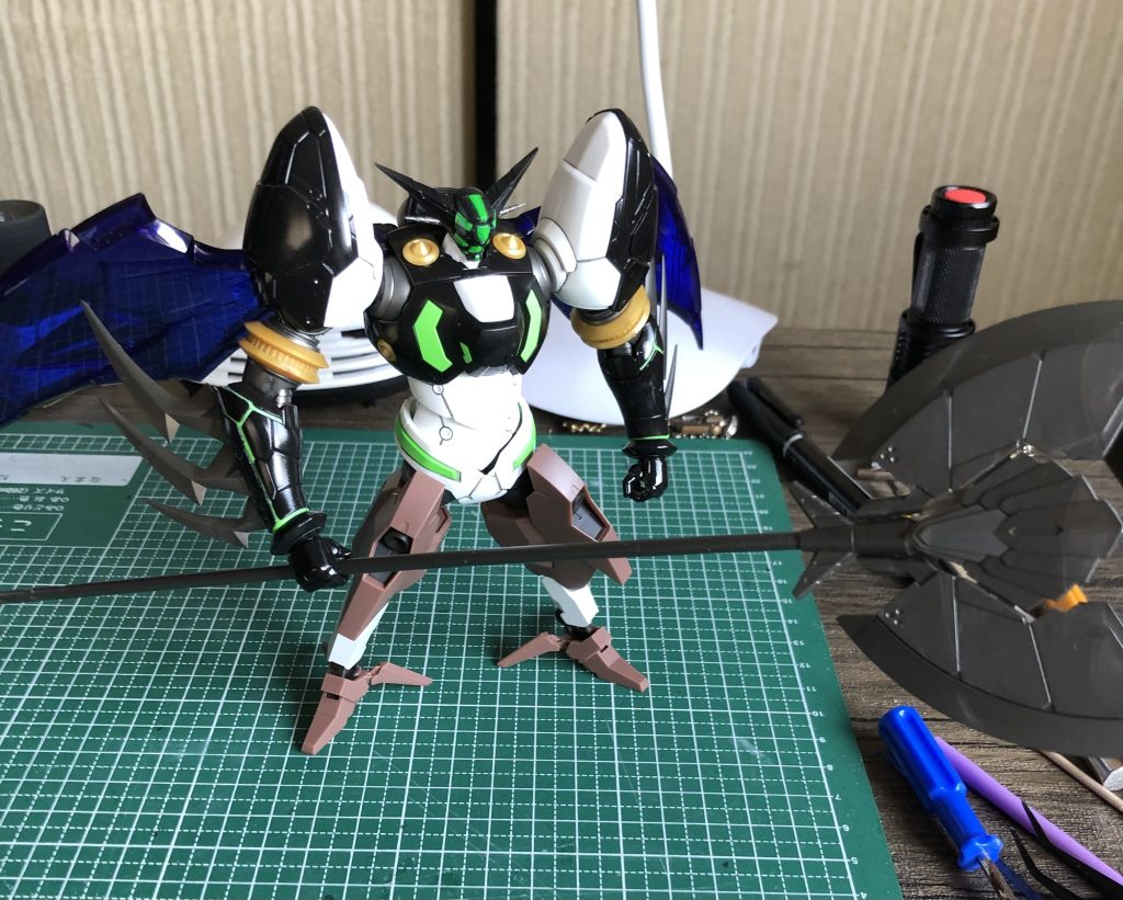 ちなみにゲッターは黒く染めてますガンダムでは無いのでおまけ程度の投稿と思ってください(￣∇￣*)ゞ