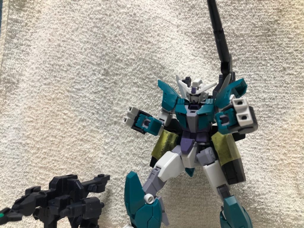 腰にヴィートルの別売りパーツを取り付けたら雰囲気が出てきた。