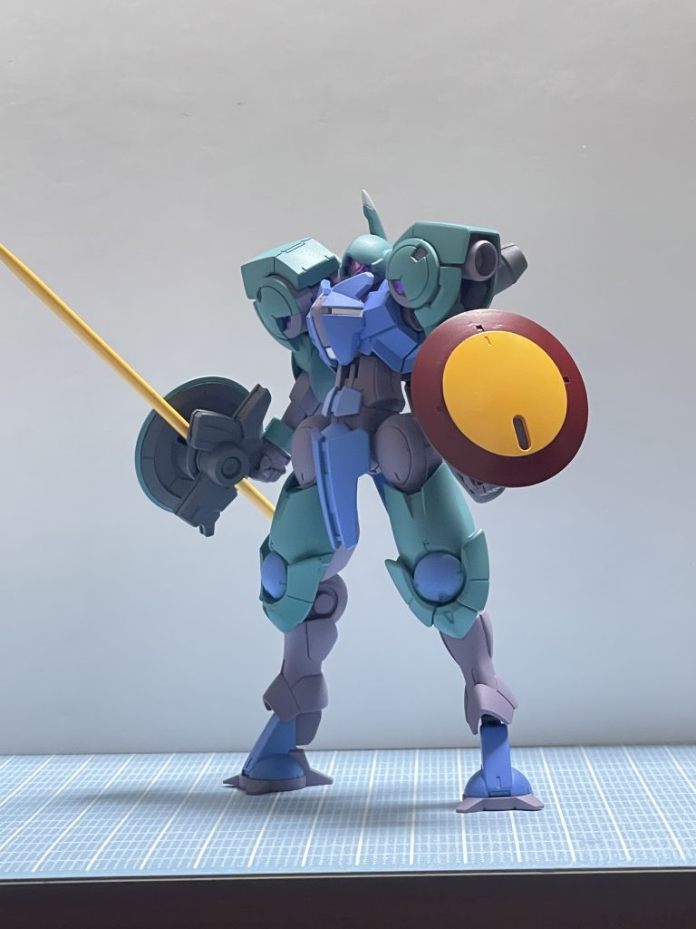 艶消しデカール前