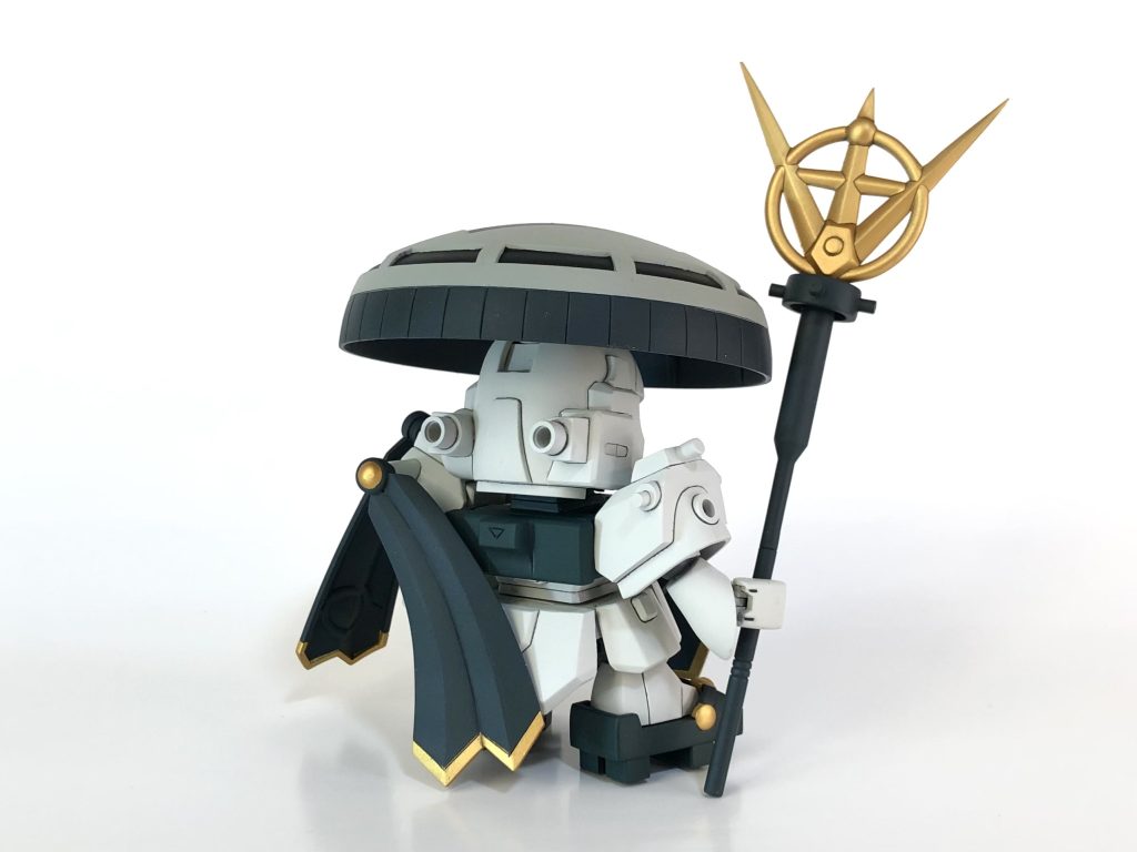 胸はLGBBをベースに覇利丸の胸と背中パーツを調整しながら付けました