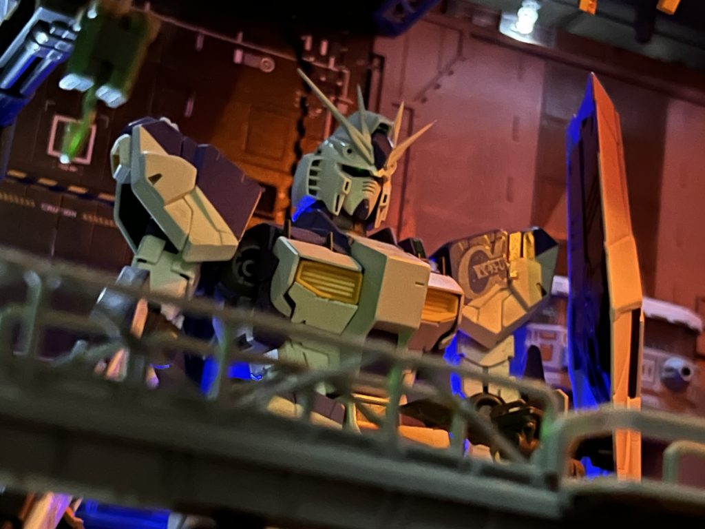 AE & 地球🌏連邦軍EFSF   MS格納庫ジオラマ別ver.–9枚目/制作者：SINANJU