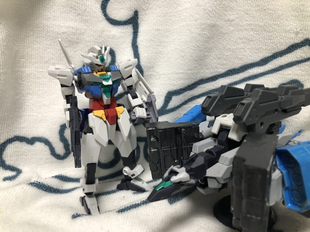 ユニットの状態にもできますが，そのままでは入らない為、ユニット側を切断しました。