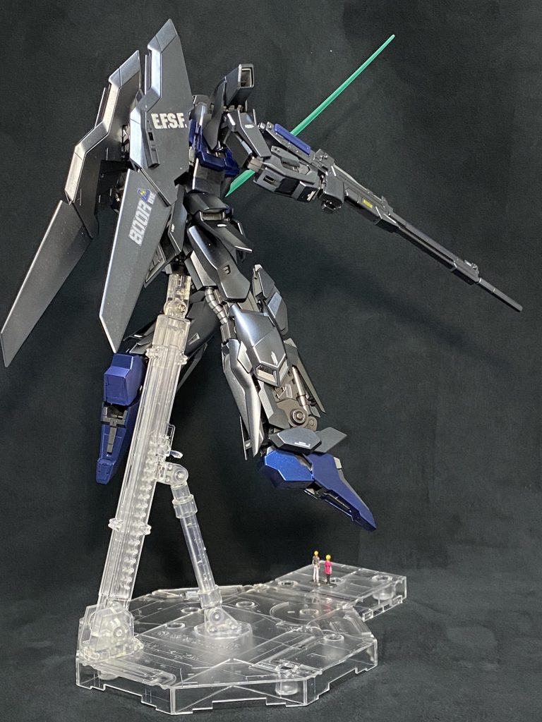 まーゼータの簡素化機体だけあってあちこち削減されてる感じがありますが全体的に上手く纏まってる感じです♪(やはりゼータのがカッコイイ!)