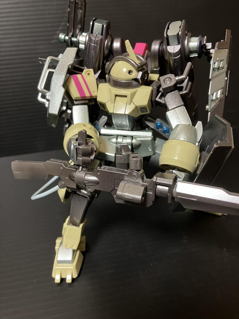 サイドスカートのグレネードもジェスタキャノンからの流用です！