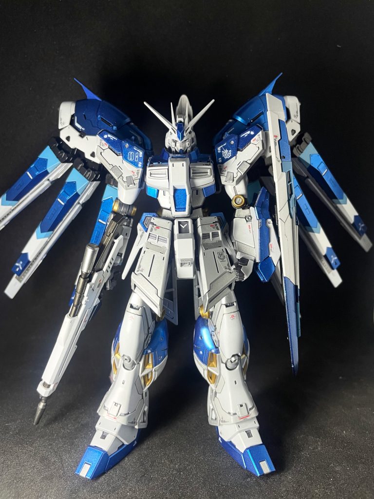 初投稿RG Hi-νガンダム作りました–4枚目/制作者：@ichi_pra