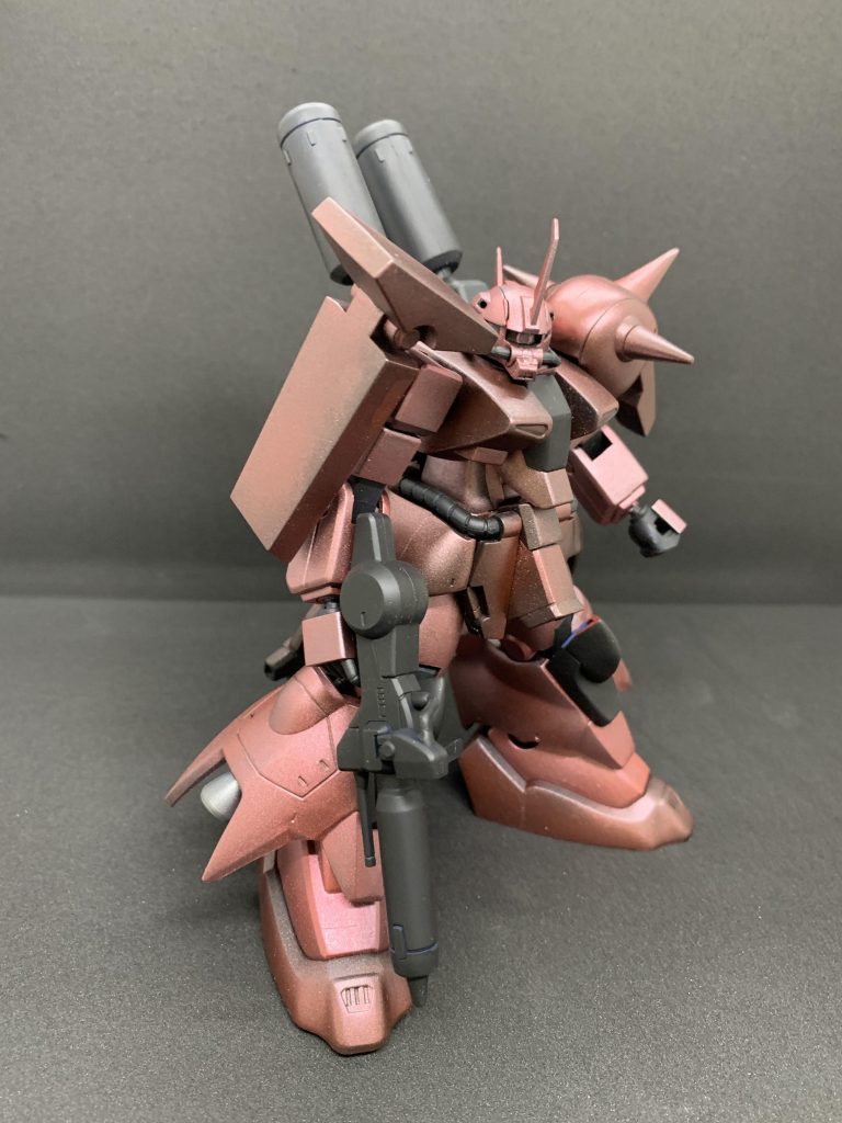 塗装が上手くいかずメタリックで誤魔化しました(^_^;)