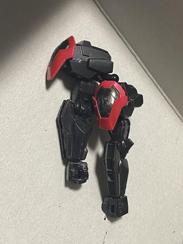 そして腕の部分