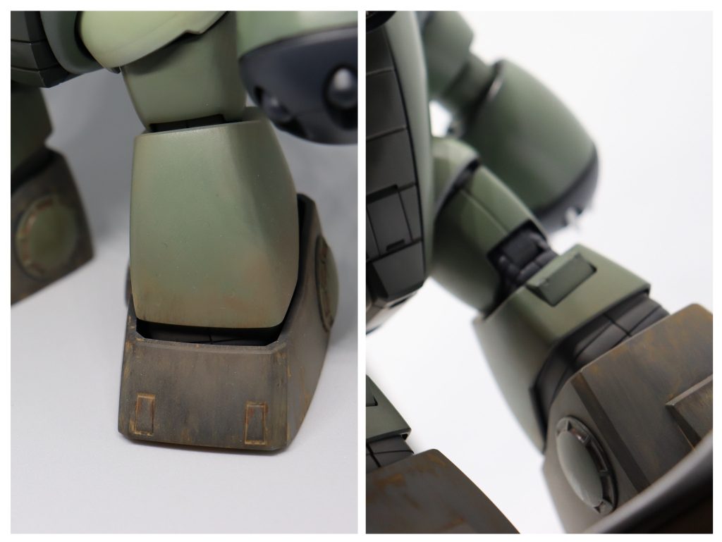 足まわりウェザリングしてます💦