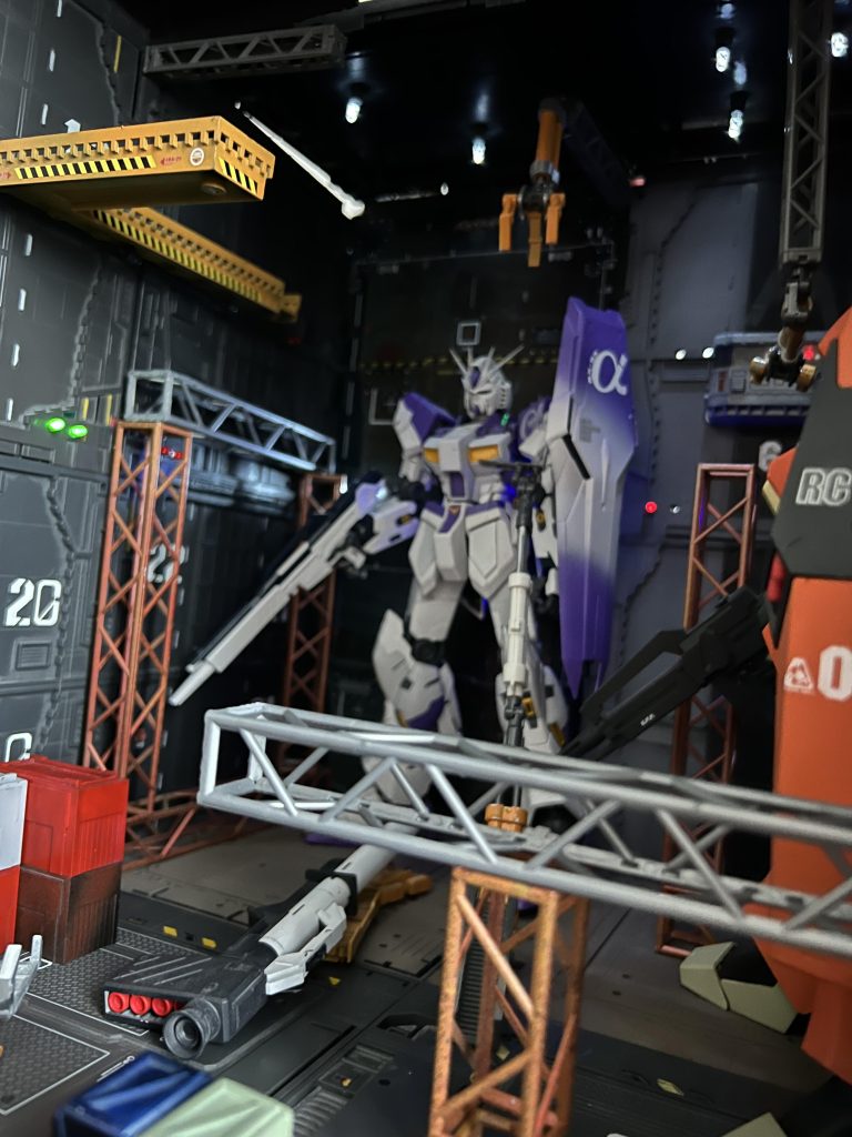 AE & 地球連邦軍🌏EFSF  MS格納庫ジオラマ–9枚目/制作者：SINANJU