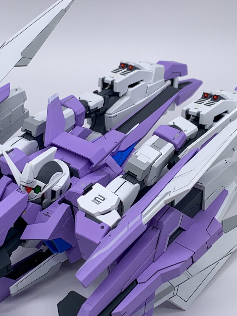 カーフミサイル発射。ミサイルハッチは開けやすいように角プラ棒を貼ってます。